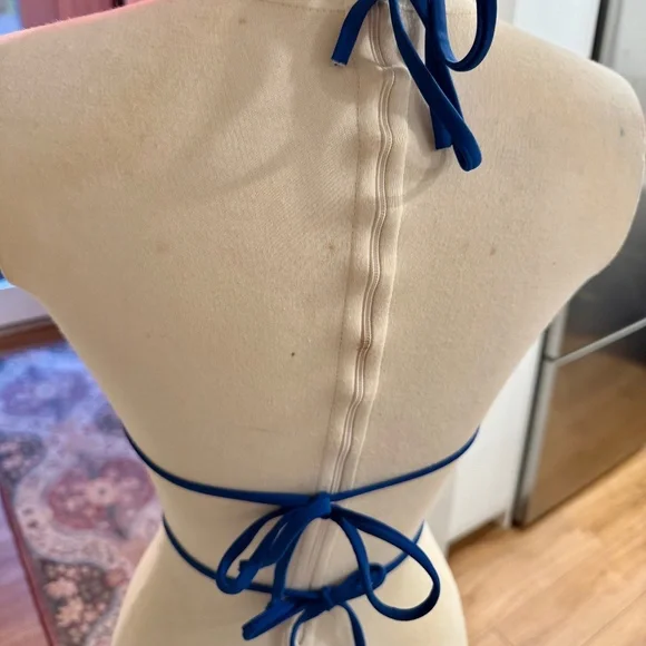 Blue bikini top - Picture 9 of 10
